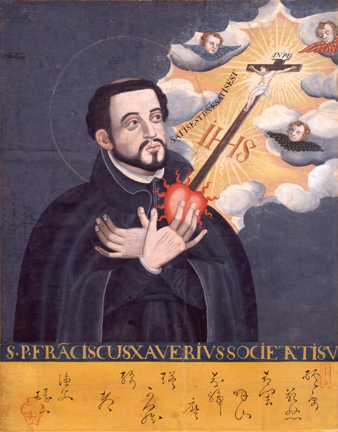 Francis Xavier, the Jesuit missionary to India, the East Indies, and Japan — the “700,000 converts” figure is a later legend; modern scholarship puts his own personal baptisms at roughly 30,000.
