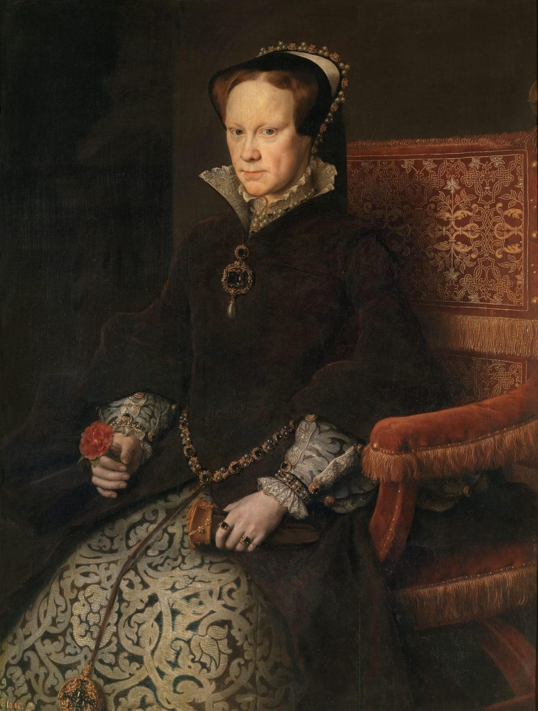 Mary I — “Bloody Mary” — determined to bring England back under Rome; nearly 300 Christians were burned during her reign, among them Cranmer, Latimer, and Ridley.