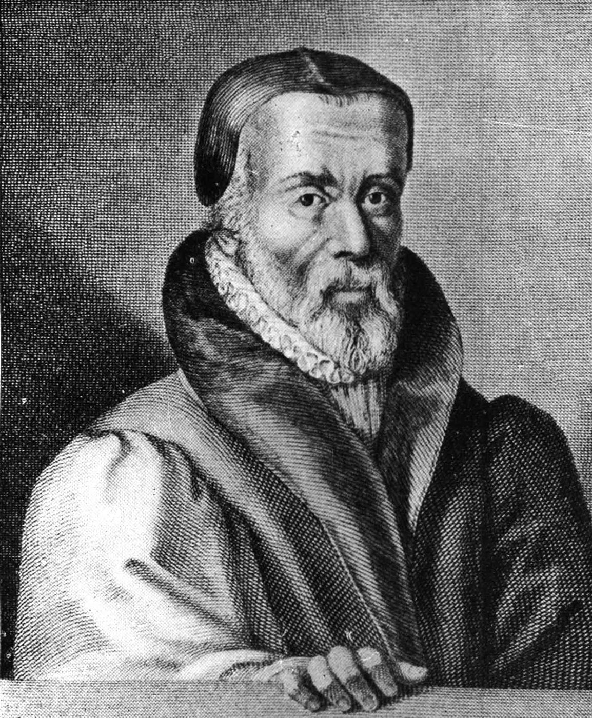 William Tyndale, who translated the New Testament into English and was burned at the stake in 1536 — yet his own translation, placed in every parish church under Henry VIII, set the English people free in ways Henry never intended.