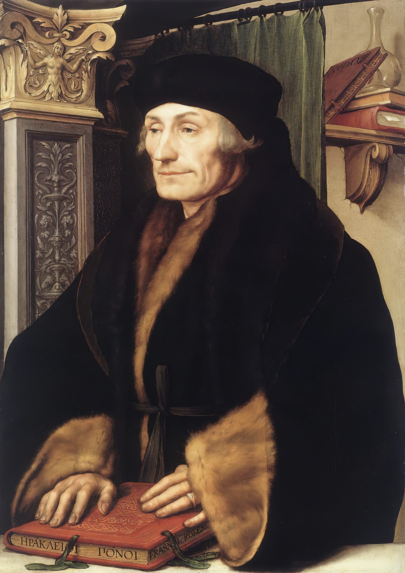 Erasmus of Rotterdam, the scholar who printed the Greek New Testament (1516), putting “repentance” where “penance” had stood, and paving the way for the Reformation.